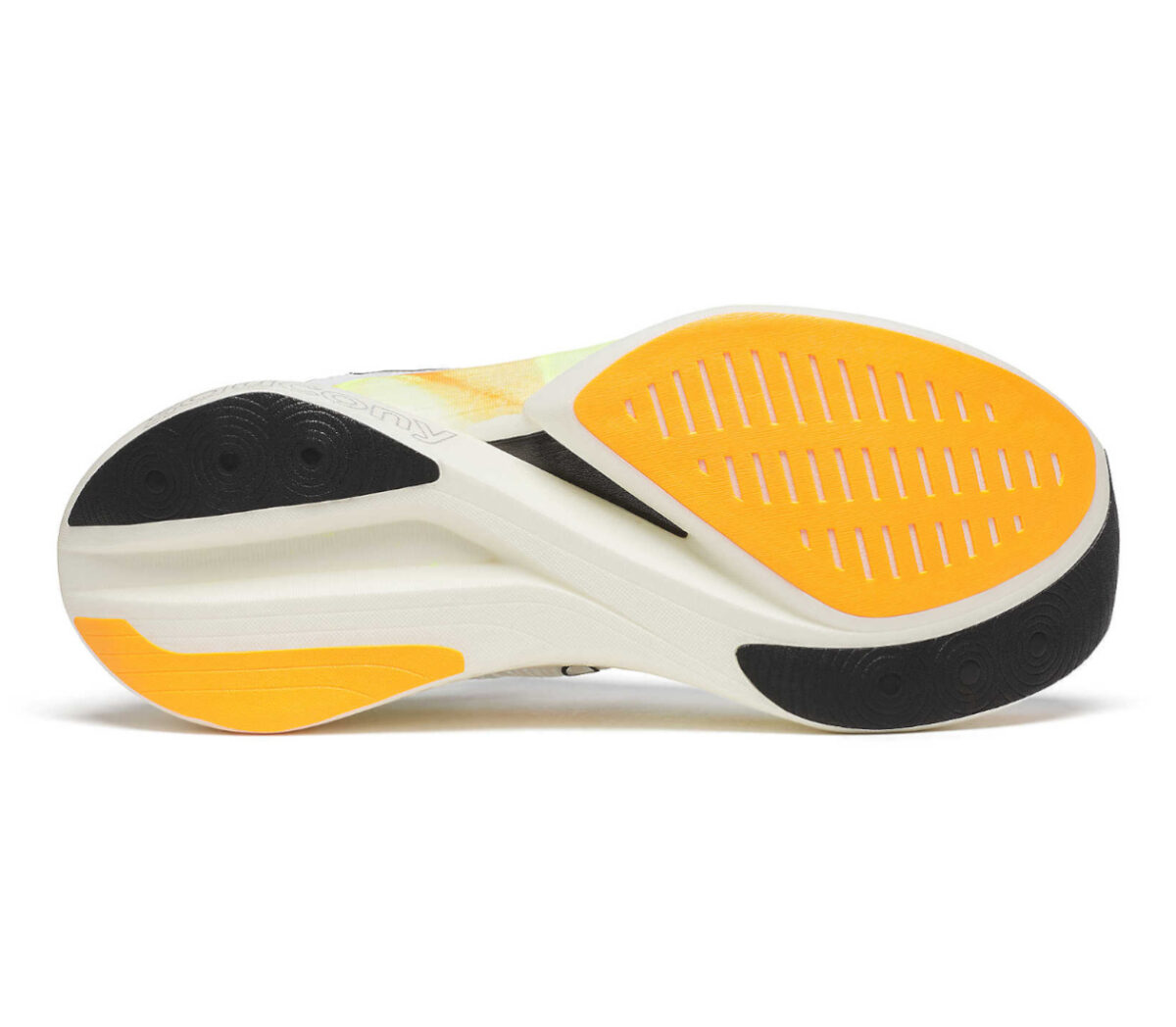 Suola Scarpa Saucony Endorphin Elite 2 unisex bianca gialla