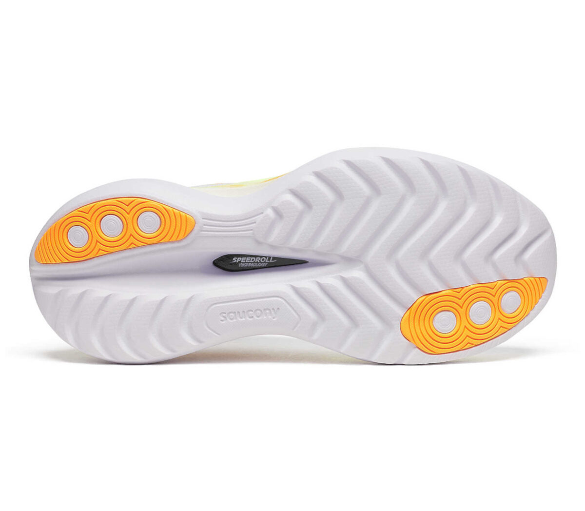 Suola Saucony Endorphin Trainer uomo bianca gialla