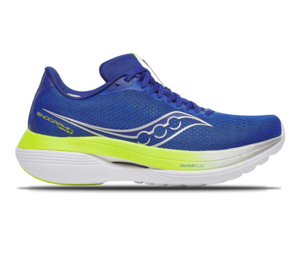 Scarpa Saucony Endorphin Trainer uomo blu gialla