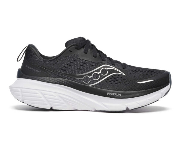 Scarpa Saucony Guide 18 Wide donna bianca nera