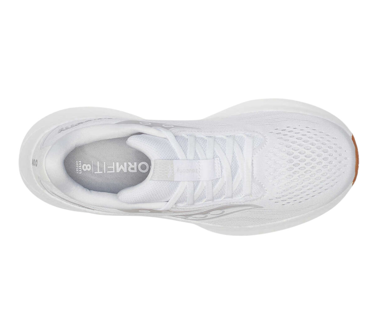 Tomaia Scarpa Saucony Ride 18 donna bianca