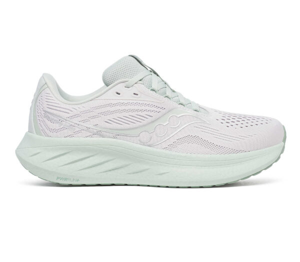 Scarpa Saucony Ride 18 donna bianca verde