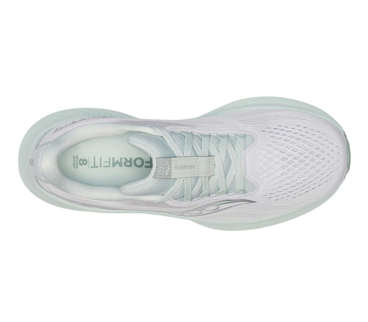 Tomaia Scarpa Saucony Ride 18 donna bianca