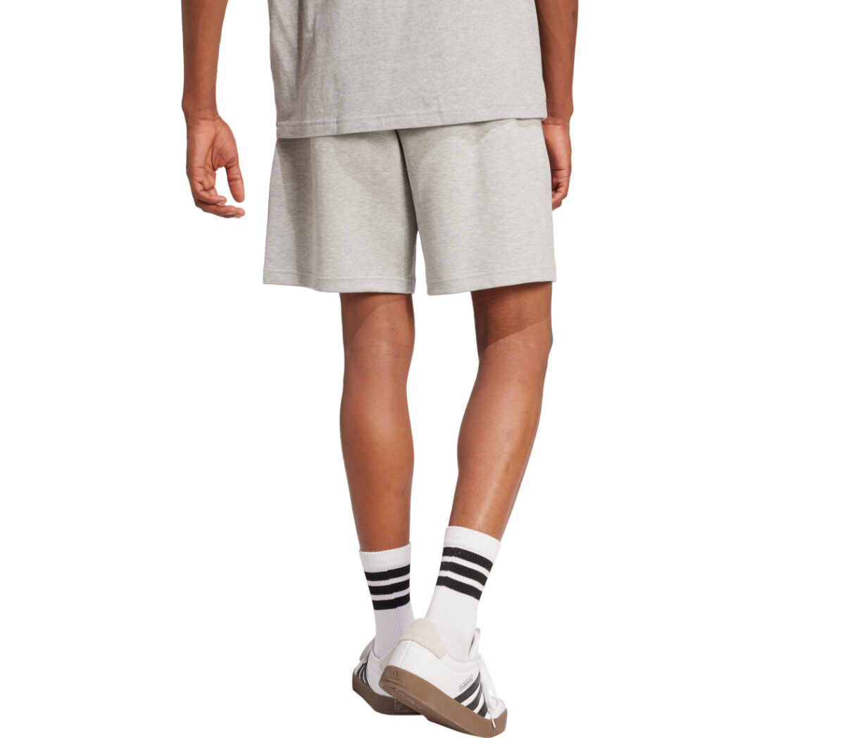 Dietro Pantaloncini Adidas M FI SL Short uomo grigi