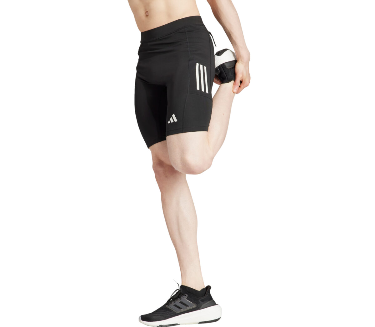 Leggings Adidas OTR B Short Tight uomo neri