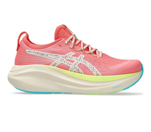 Scarpa Asics Gel-Nimbus 27 TR donna rosa gialla