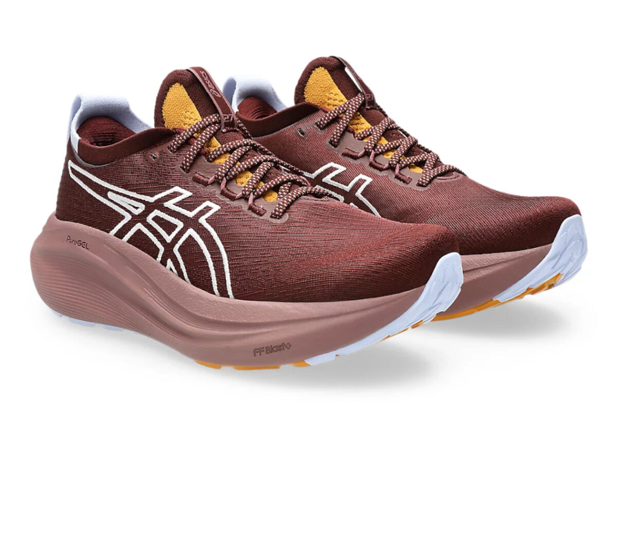 Coppia Scarpa Asics Gel Nimbus 27 TR donna marrone