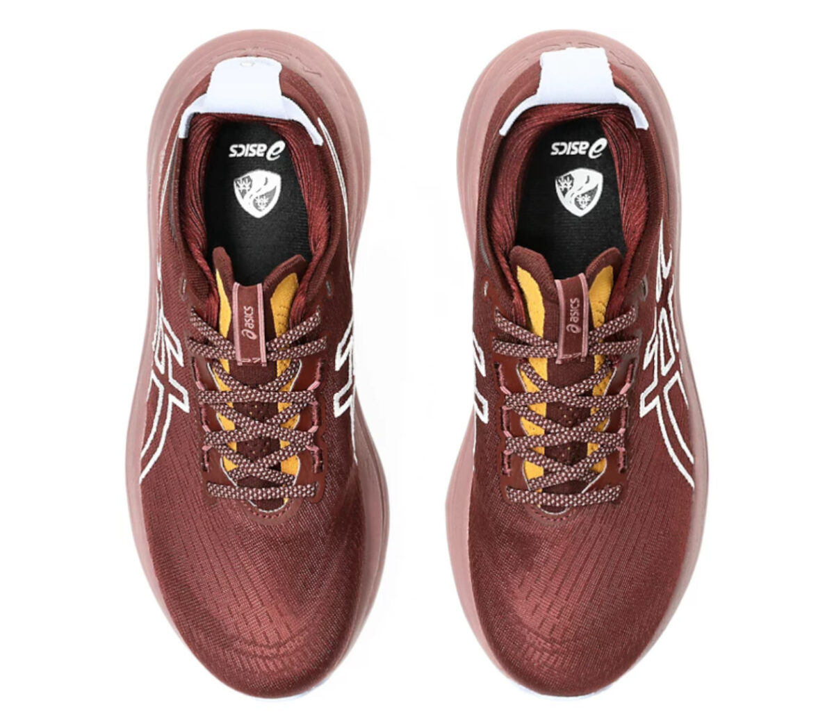 Tomaia Scarpa Asics Gel Nimbus 27 TR donna marrone