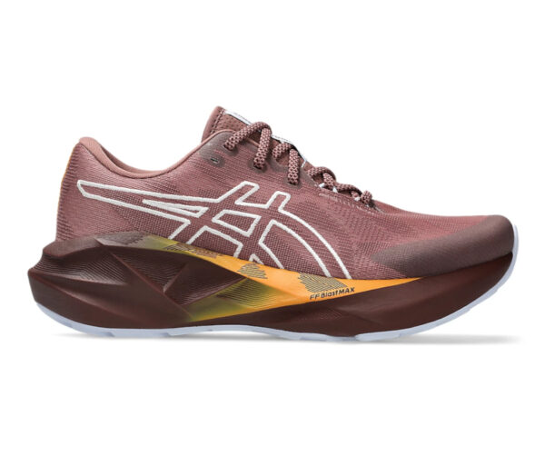 Scarpa Asics Novablast 5 TR donna Nature Bathing Rubble Red