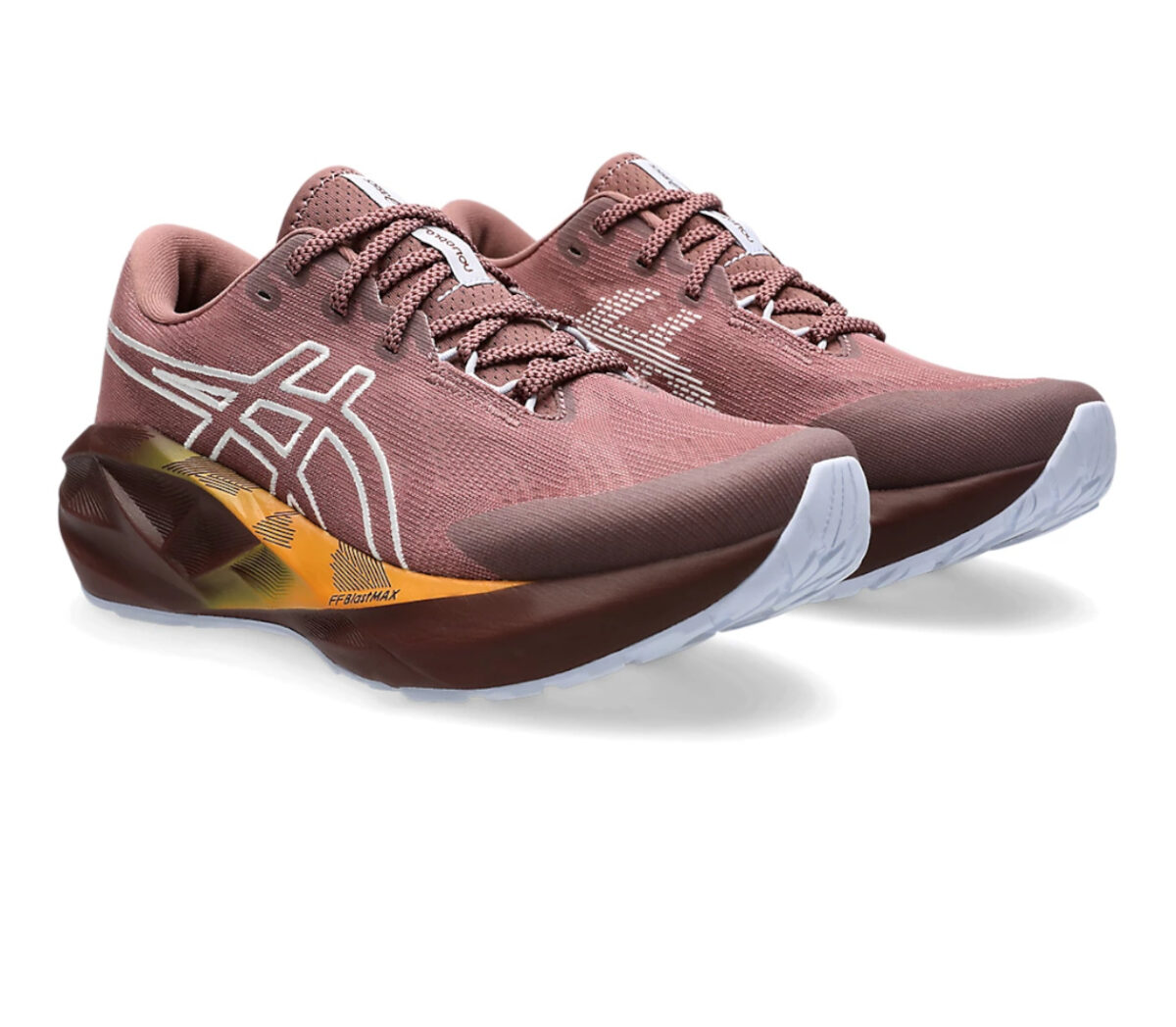 Coppia Scarpa Asics Novablast 5 TR donna Nature Bathing Rubble Red