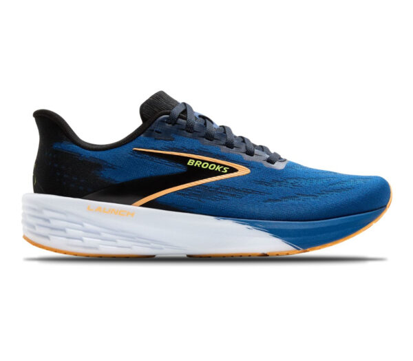 Scarpa Brooks Launch 11 uomo blu arancione