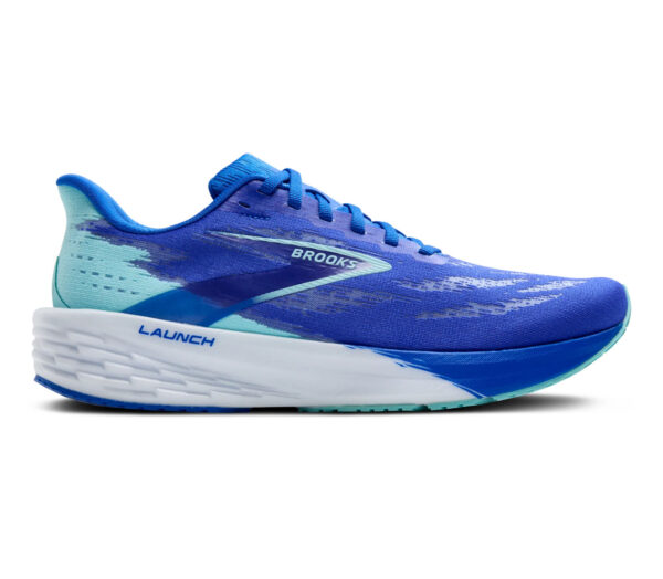Scarpa Brooks Launch 11 uomo blu celeste