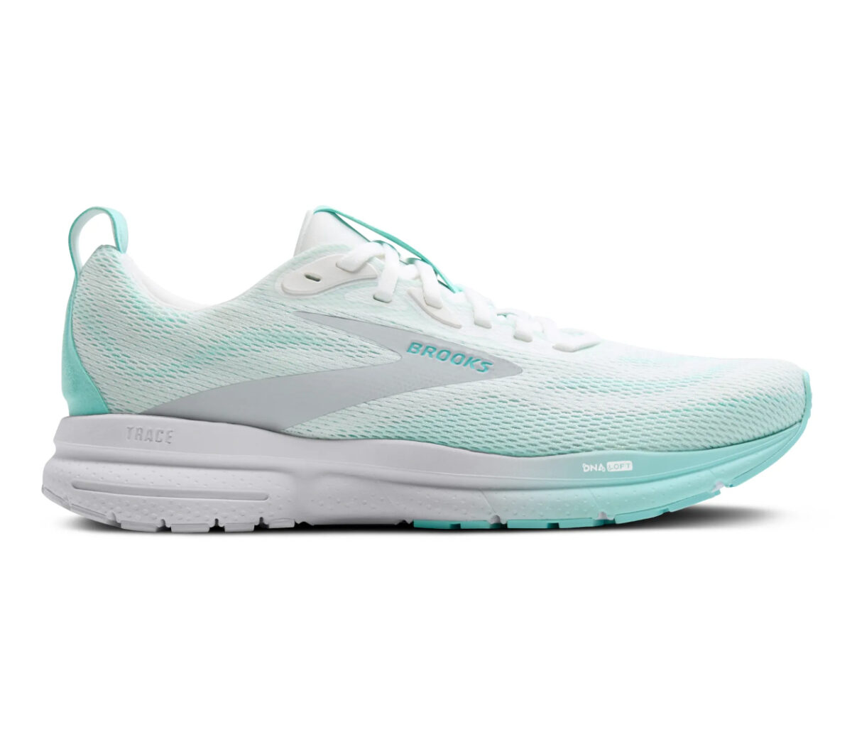 Scarpa Brooks Trace 4 donna verde bianca