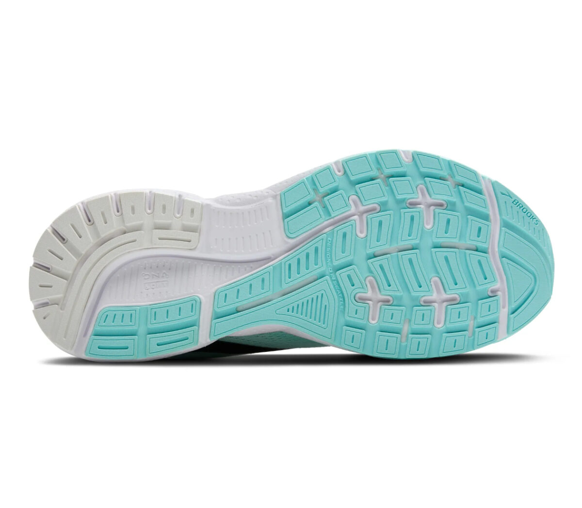 Suola Scarpa Brooks Trace 4 donna verde bianca