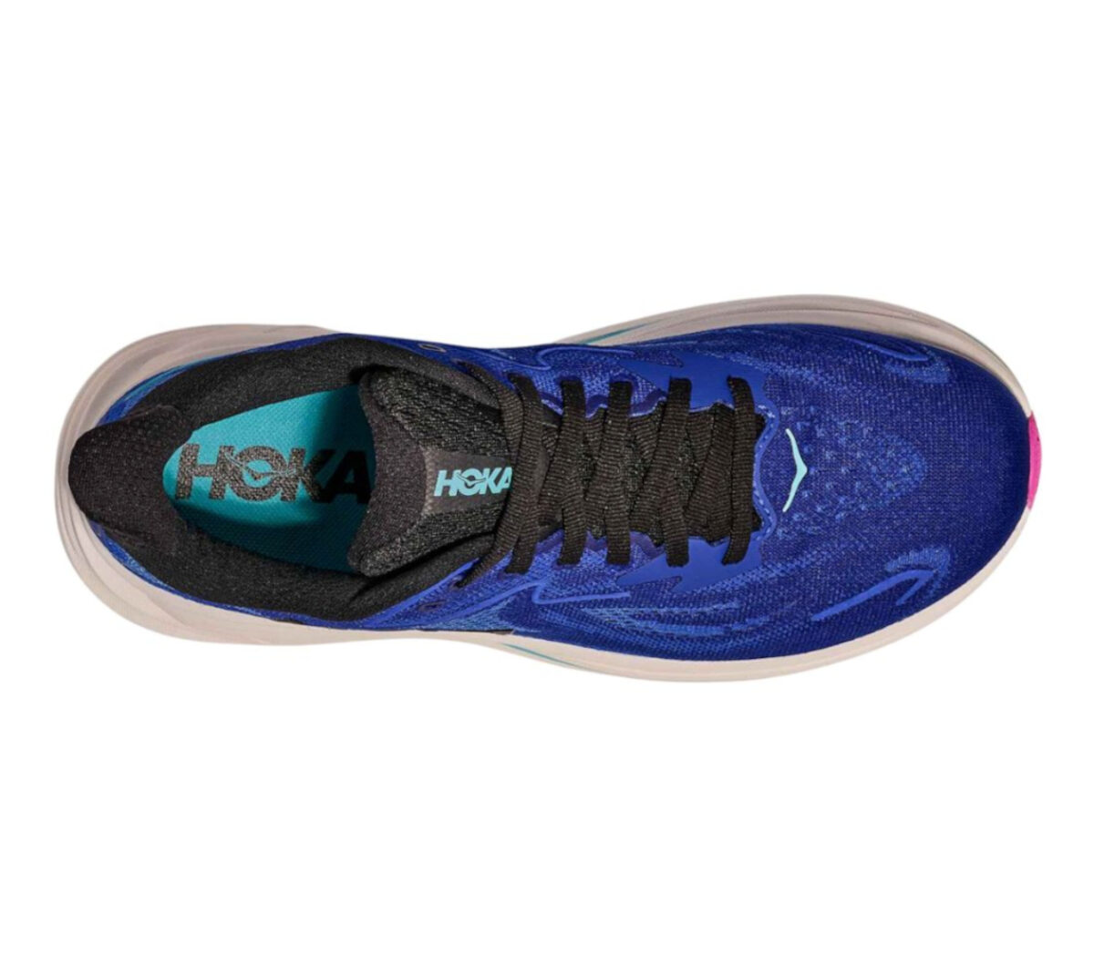 Tomaia Scarpa Hoka Clifton 10 donna blu elettrico