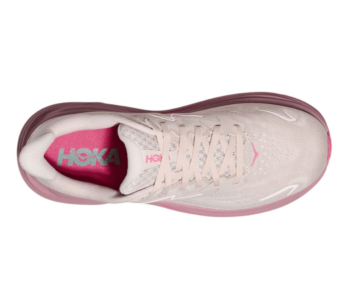 Tomaia Scarpa Scarpa Hoka Clifton 10 donna rosa