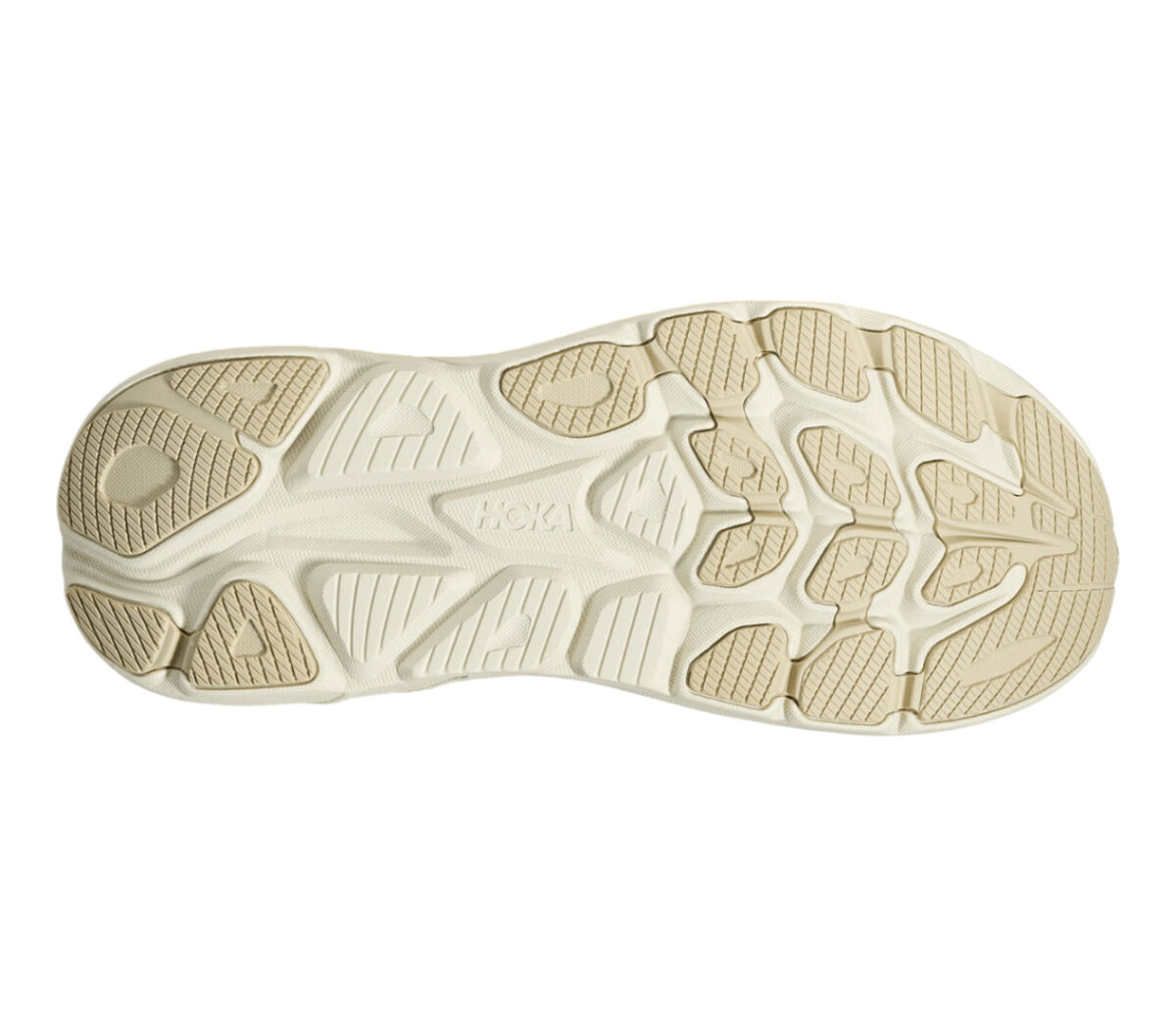 Suola Scarpa Hoka Clifton 10 donna verde beige