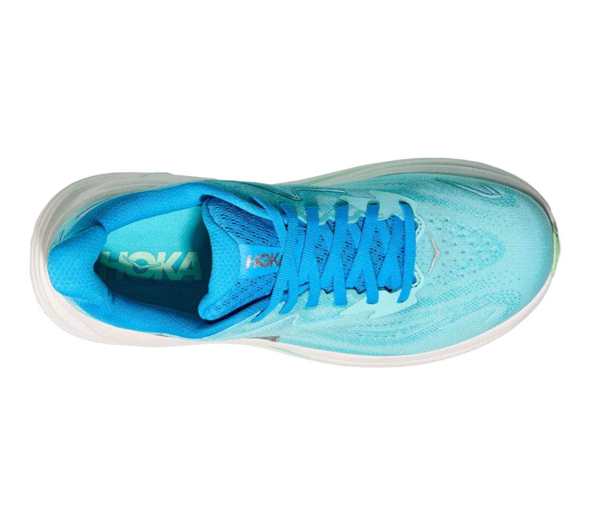 Tomaia Scarpa Hoka Clifton 10 donna skyward blue cielo blue