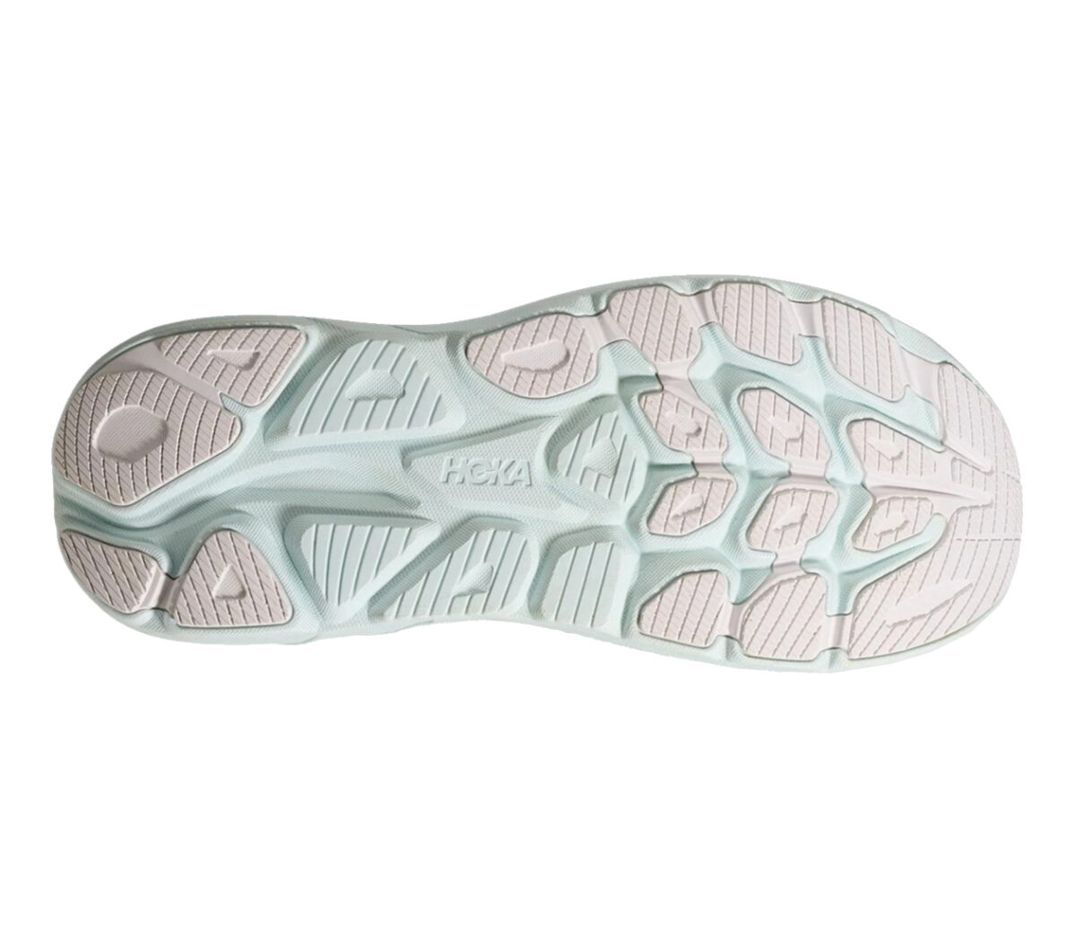 Suola Scarpa Hoka Clifton 10 donna white cielo blue
