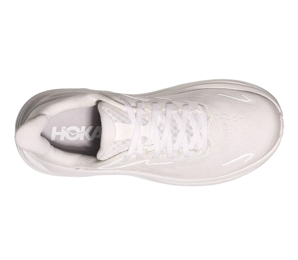 Tomaia Scarpa Hoka Clifton 10 donna white