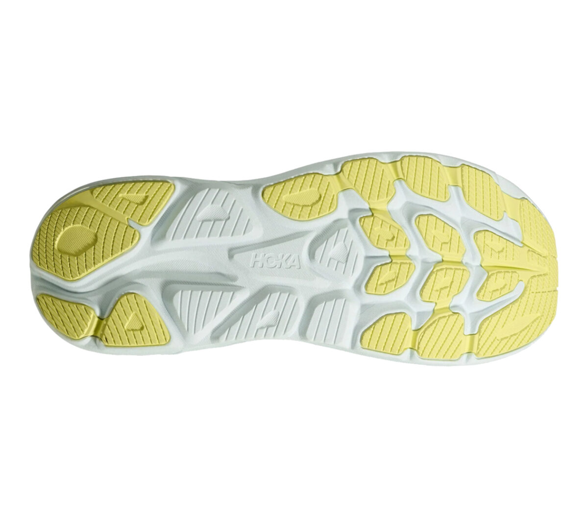Suola Scarpa Hoka Clifton 10 uomo mint fluorite luna moth