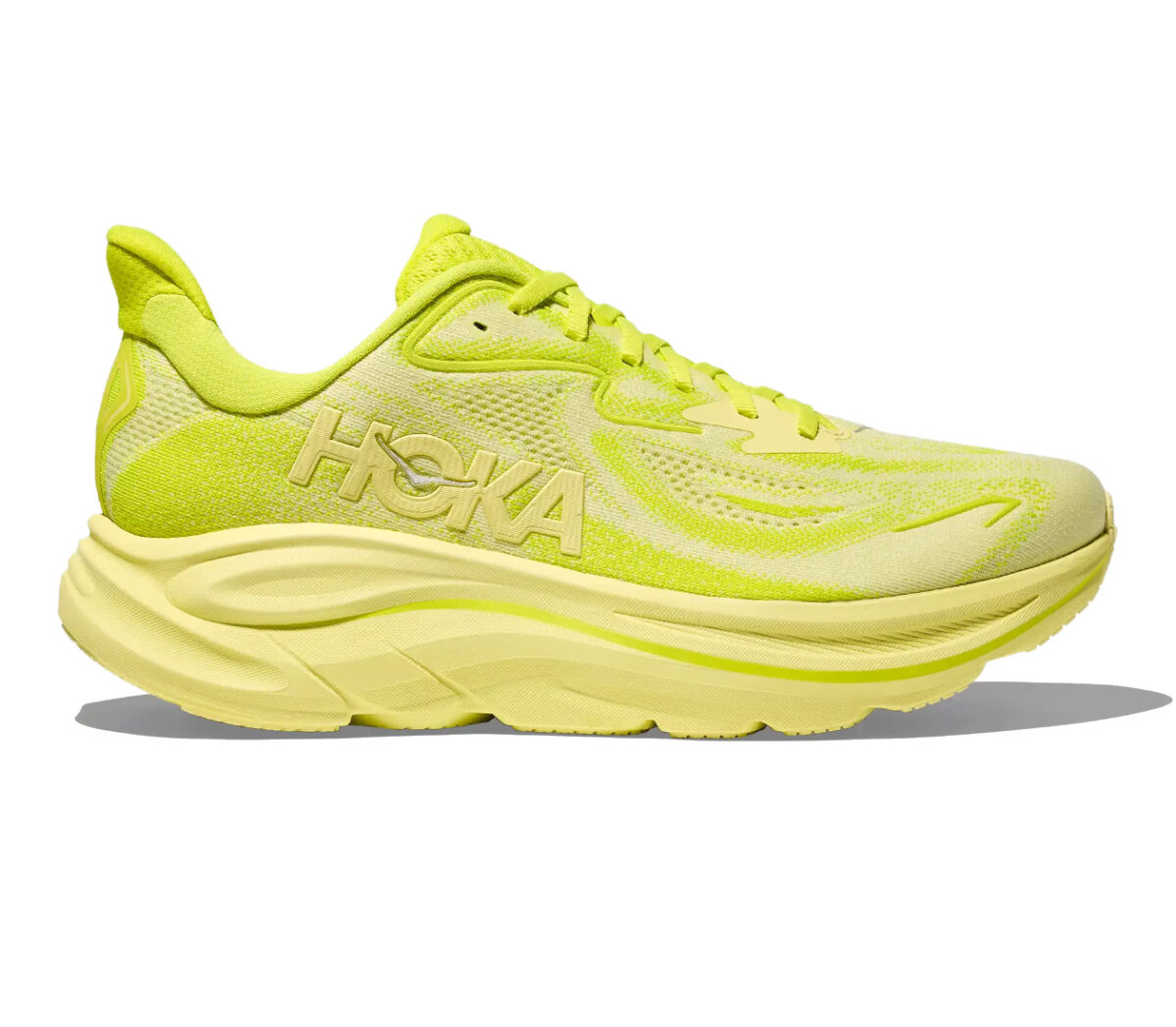 Scarpa Hoka Clifton 10 uomo gialla