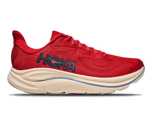 Scarpa Hoka Clifton 10 uomo vermillion varsity navy
