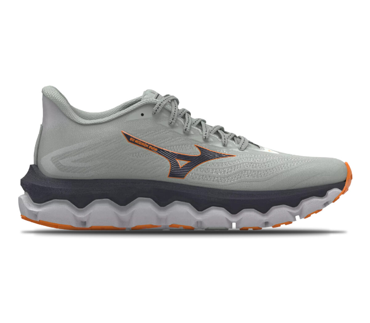 Scarpa Mizuno Horizon 8 uomo grigia arancione