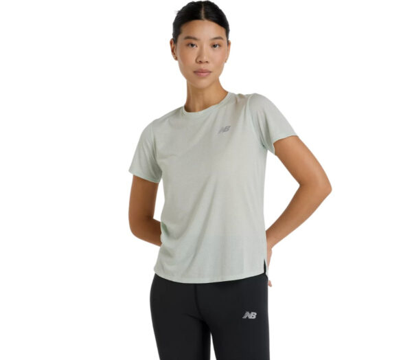 T-shirt New Balance Athletics T-shirt donna clay ash heather
