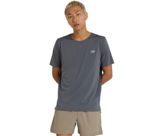 T-shirt New Balance Race Day T-shirt uomo graphite