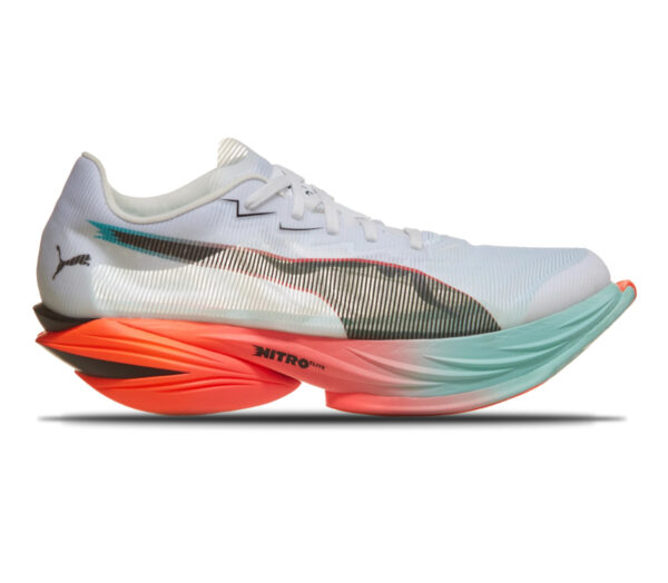 Scarpa Puma Fast-R Nitro Elite 3 uomo bianca rossa