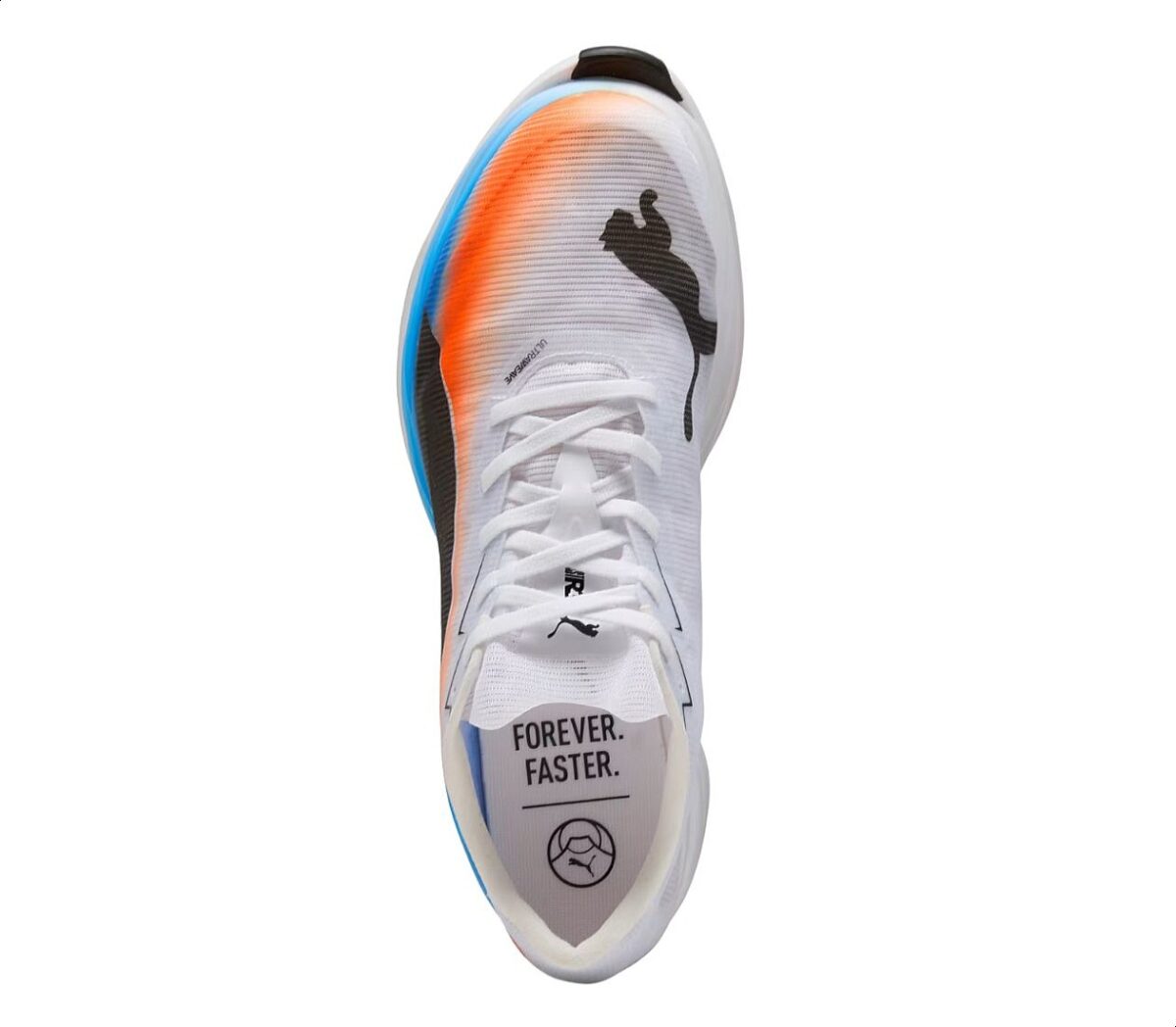 Tomaia Scarpa Puma FAST-R Nitro Elite 3 uomo bianca arancione