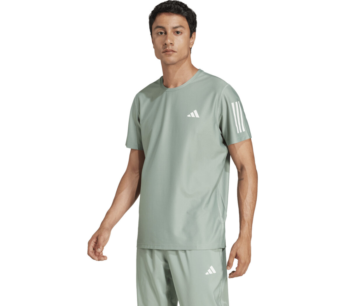 Maglia Adidas OTR B Tee uomo verde salvia