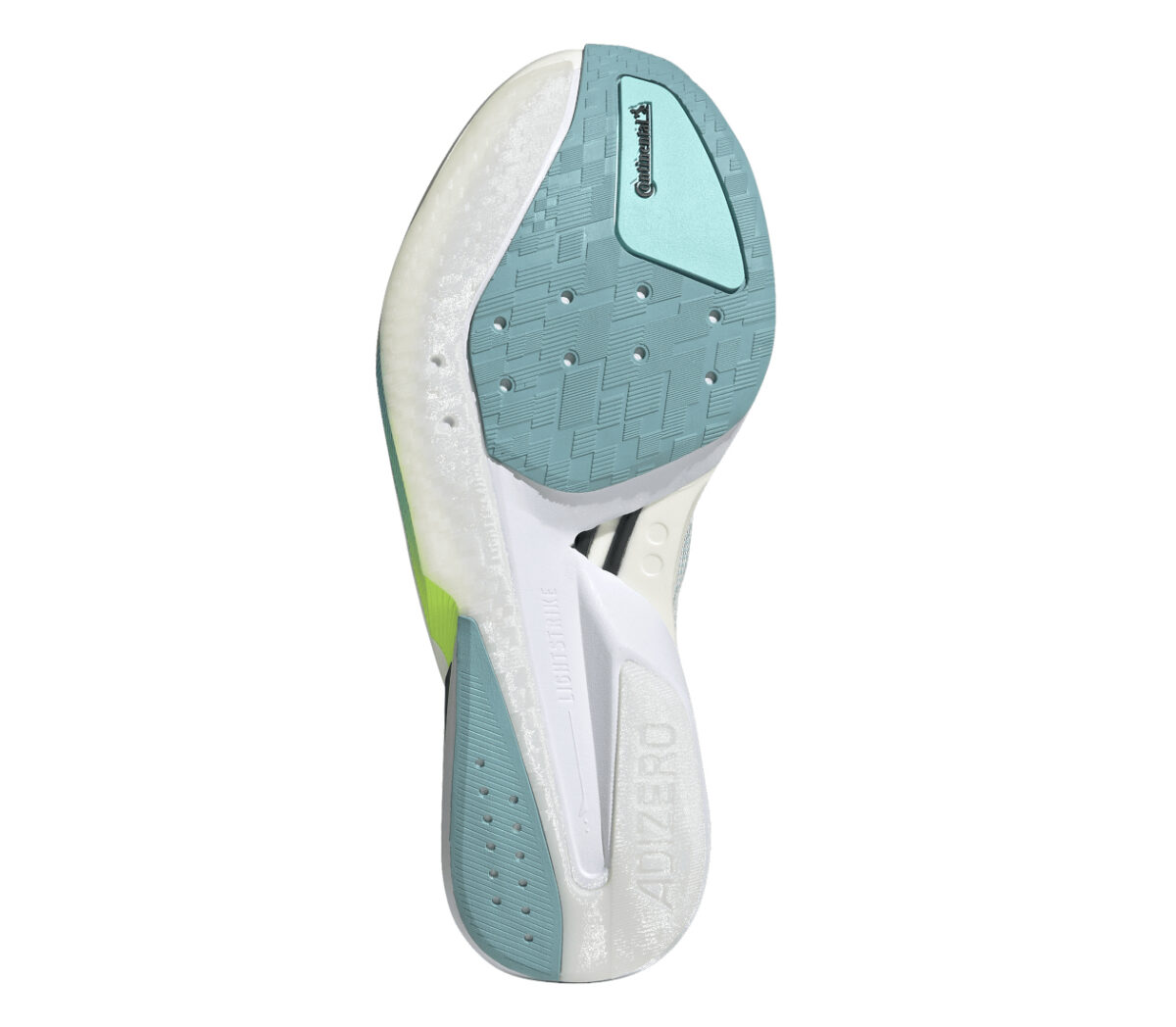 Suola Scarpa Adidas Adizero Boston 13 donna grigia verde