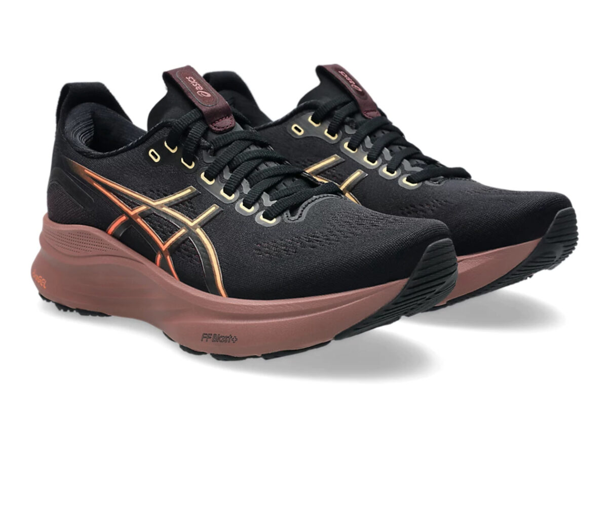 Coppia Asics Gel Kayano 32 donna nera rosa