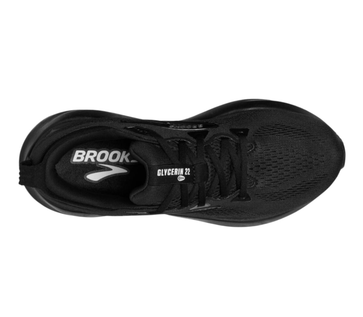Tomaia Scarpa Brooks Glycerin 22 Wide uomo nera