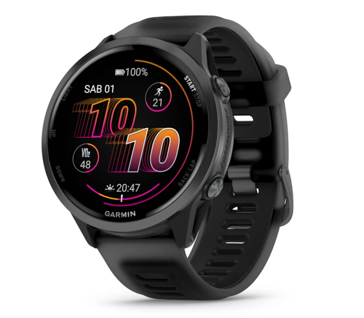 Orologio Garmin Forerunner 570 47 mm nero