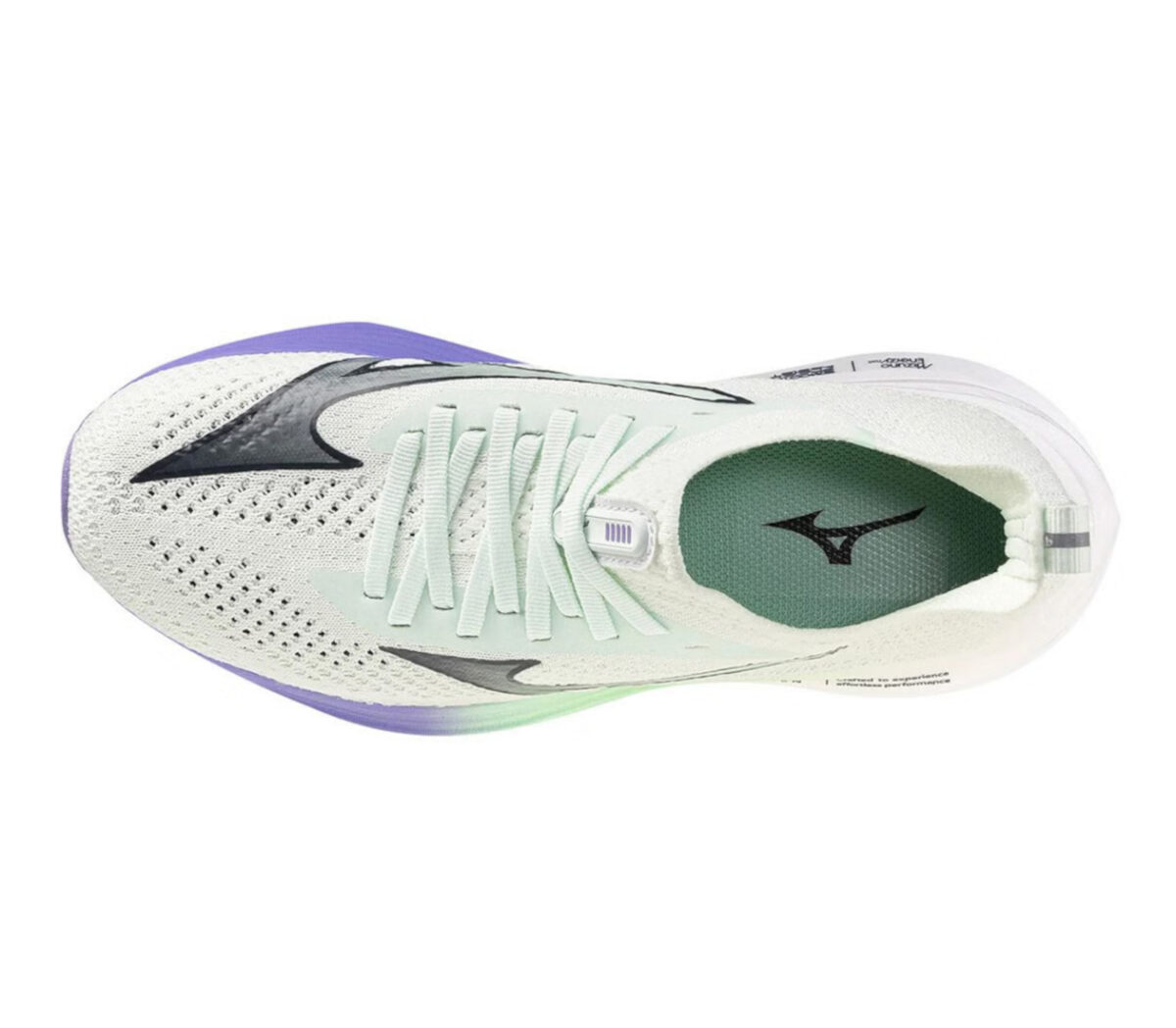 Tomaia Scarpa Mizuno Neo Zen donna bianca verde