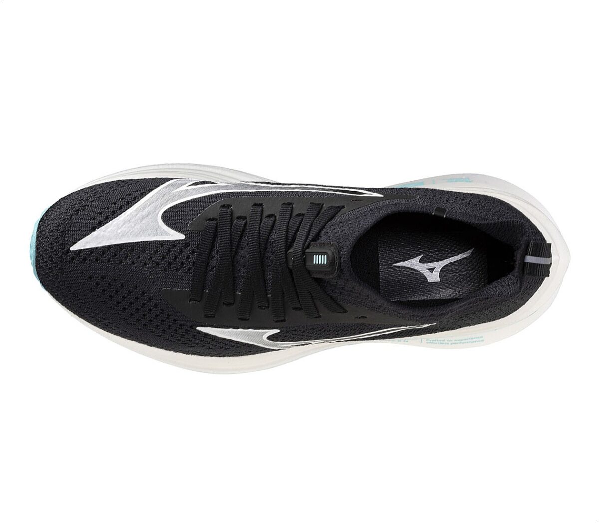 Tomaia Scarpa Mizuno Neo Zen donna nera bianca