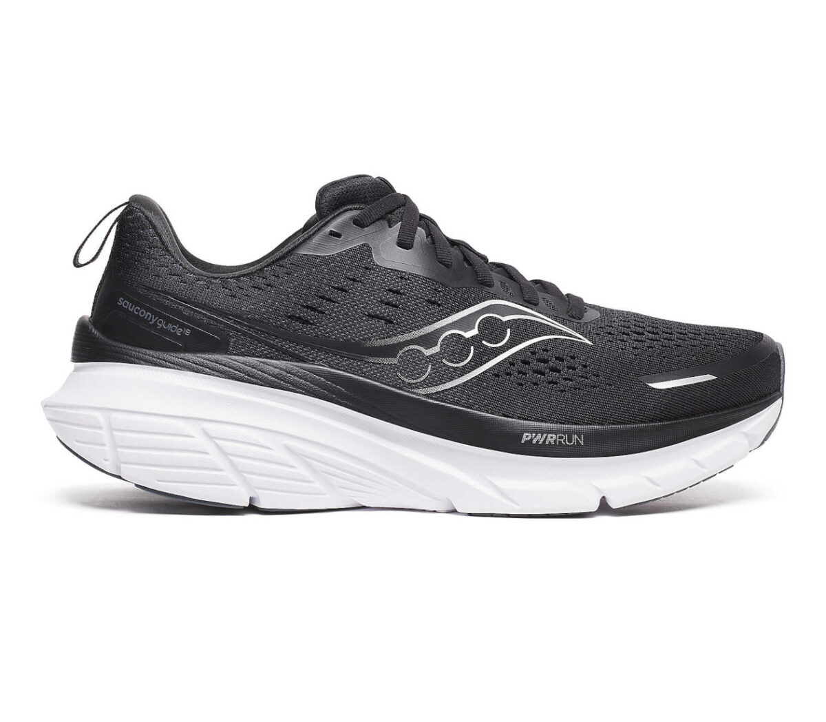 Scarpa Saucony Guide 18 Wide uomo bianca nera
