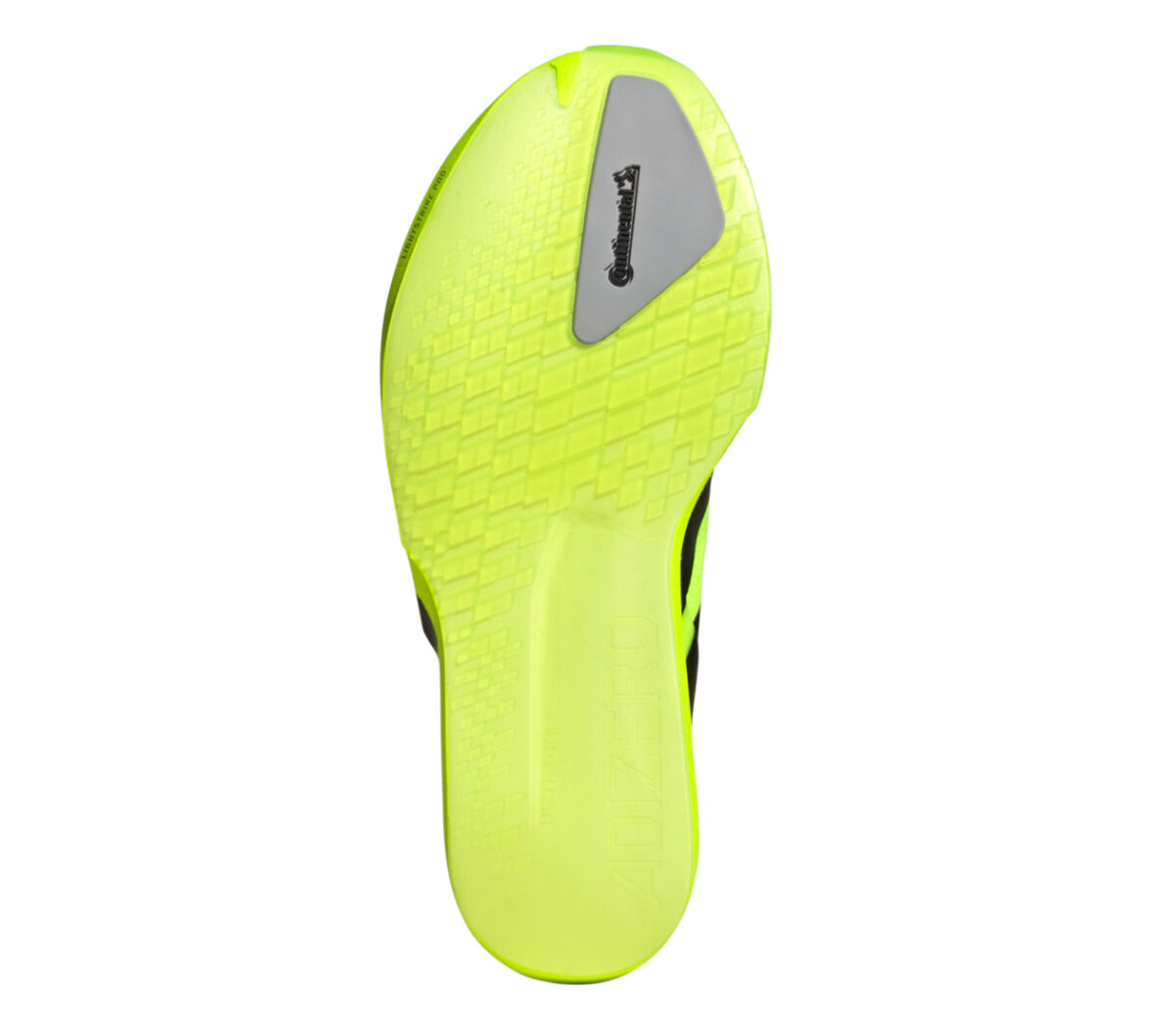 Suola Scarpa Adidas Adizero Adios 9 donna gialla nera