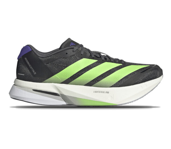 Scarpa Adidas Adizero Boston 13 uomo nera verde