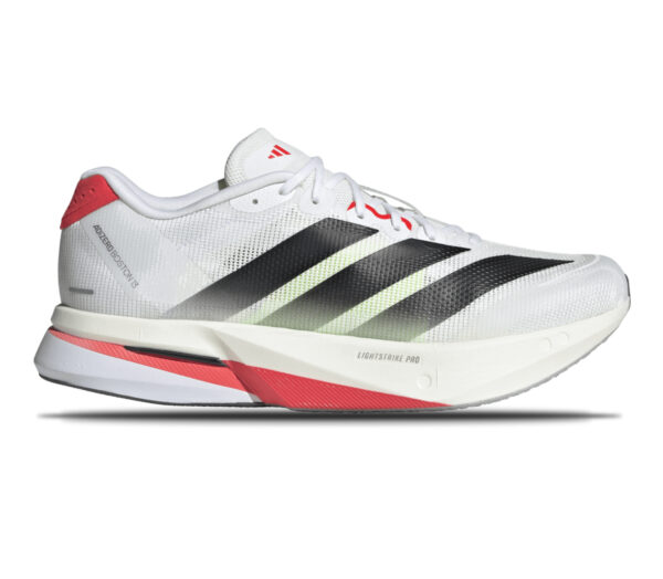 Scarpa Adidas Adizero Boston 13 uomo bianca rossa