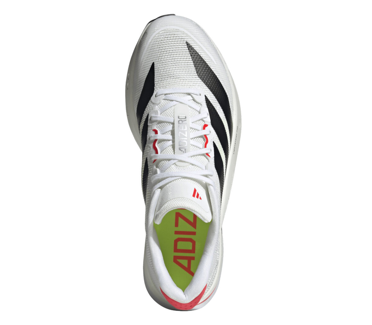 Tomaia Scarpa Adidas Adizero Boston 13 uomo bianca rossa
