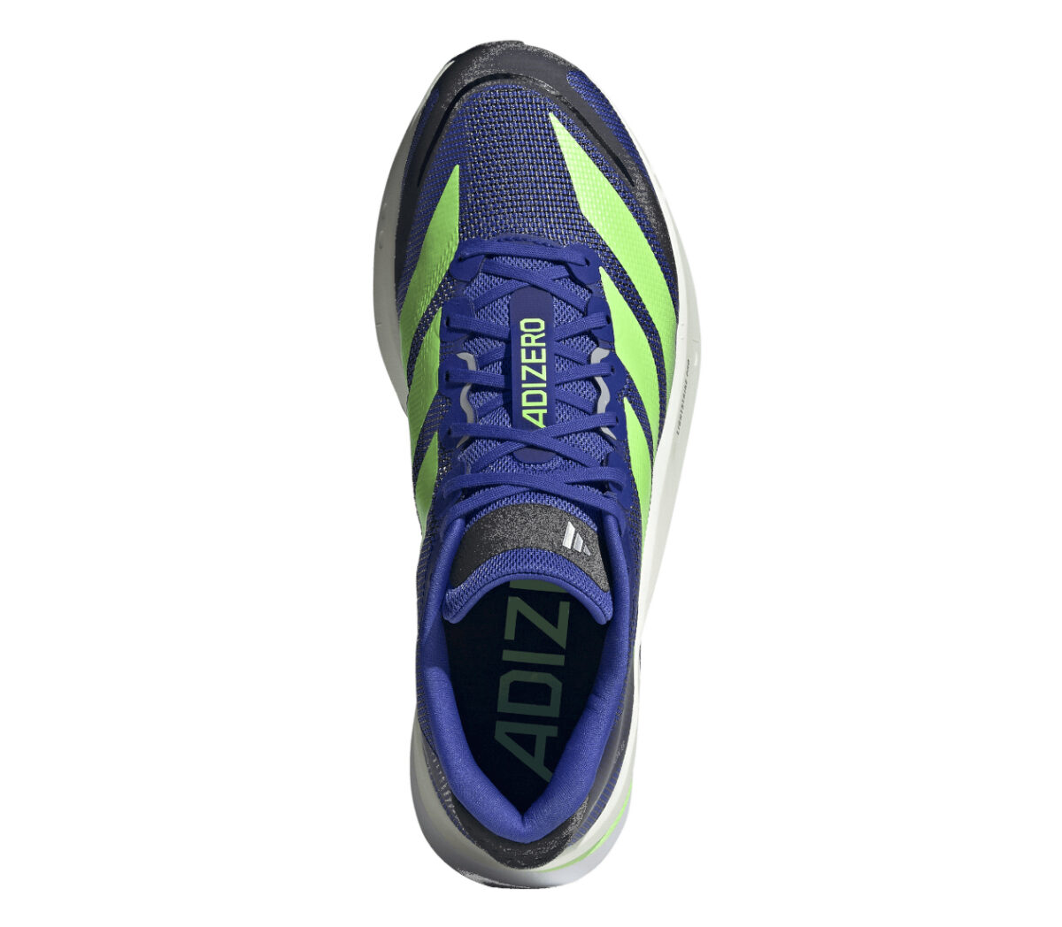 Tomaia Scarpa Adidas Adizero Boston 13 uomo blu verde