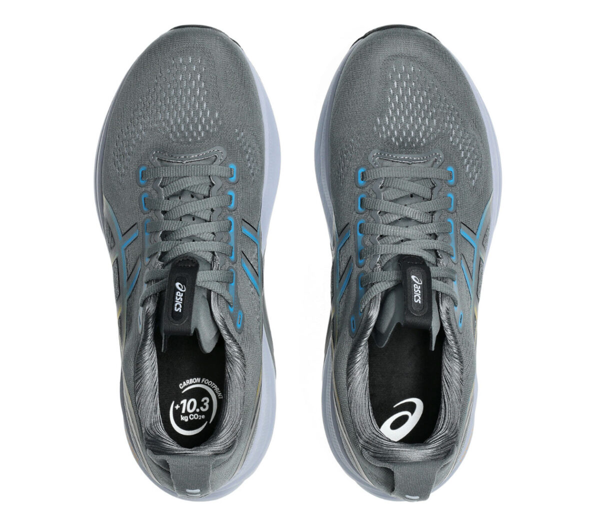 Tomaia Scarpa Asics Gel-Kayano 32 uomo grigia blu