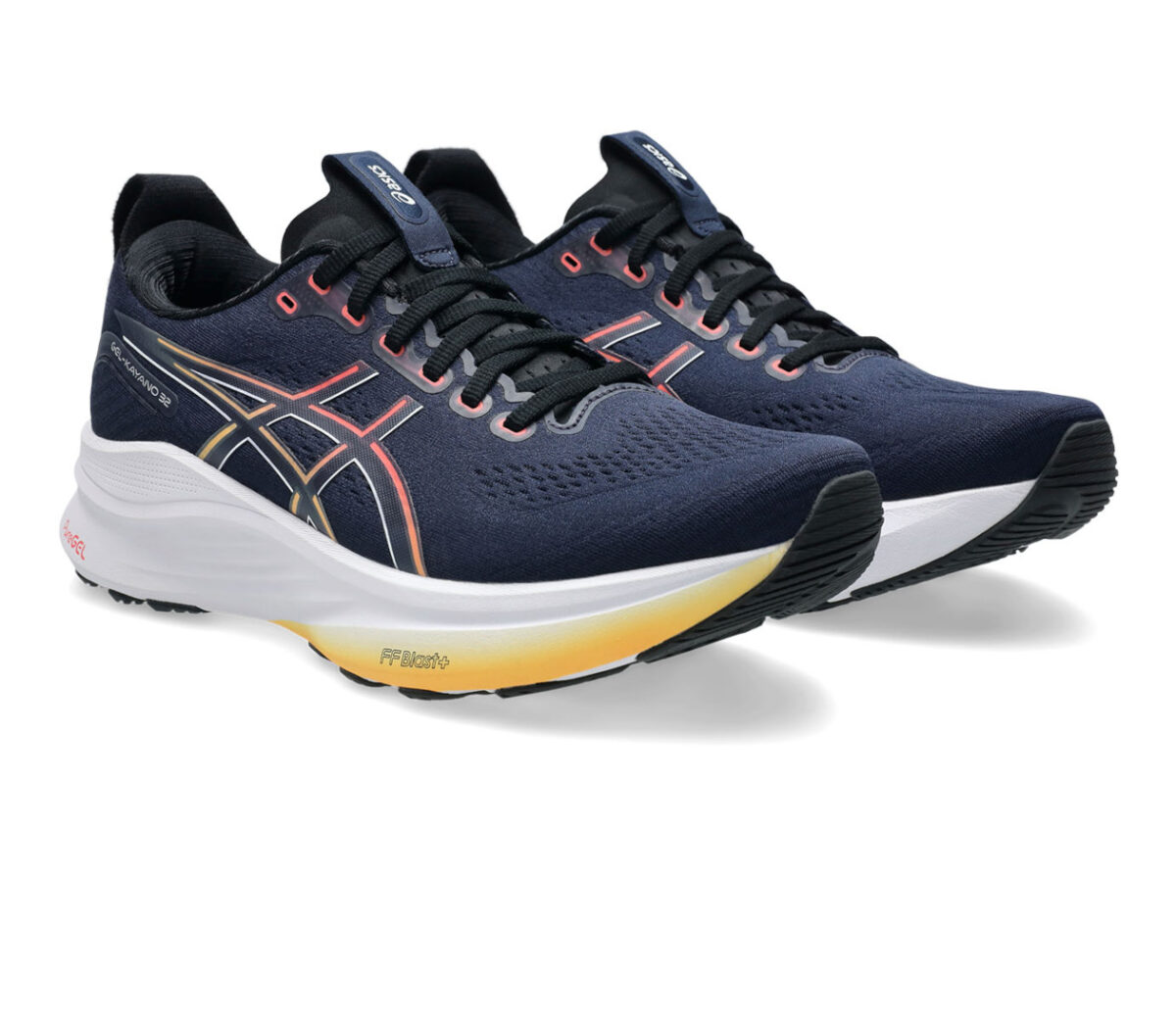 Coppia Scarpa Asics Gel-Kayano 32 uomo blu gialla