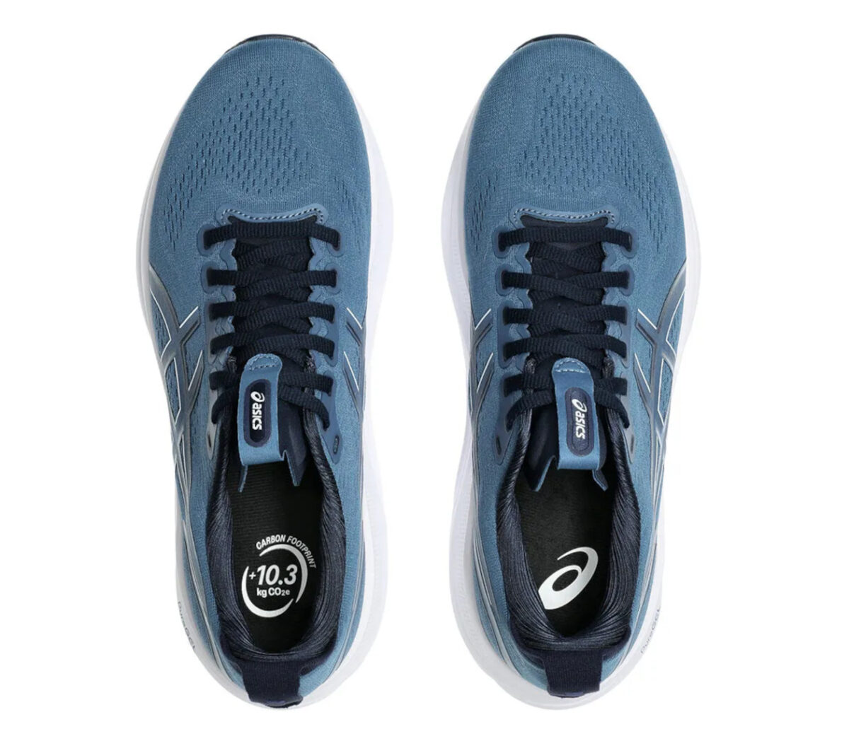 Tomaia Scarpa Asics Gel-Kayano 32 uomo celeste