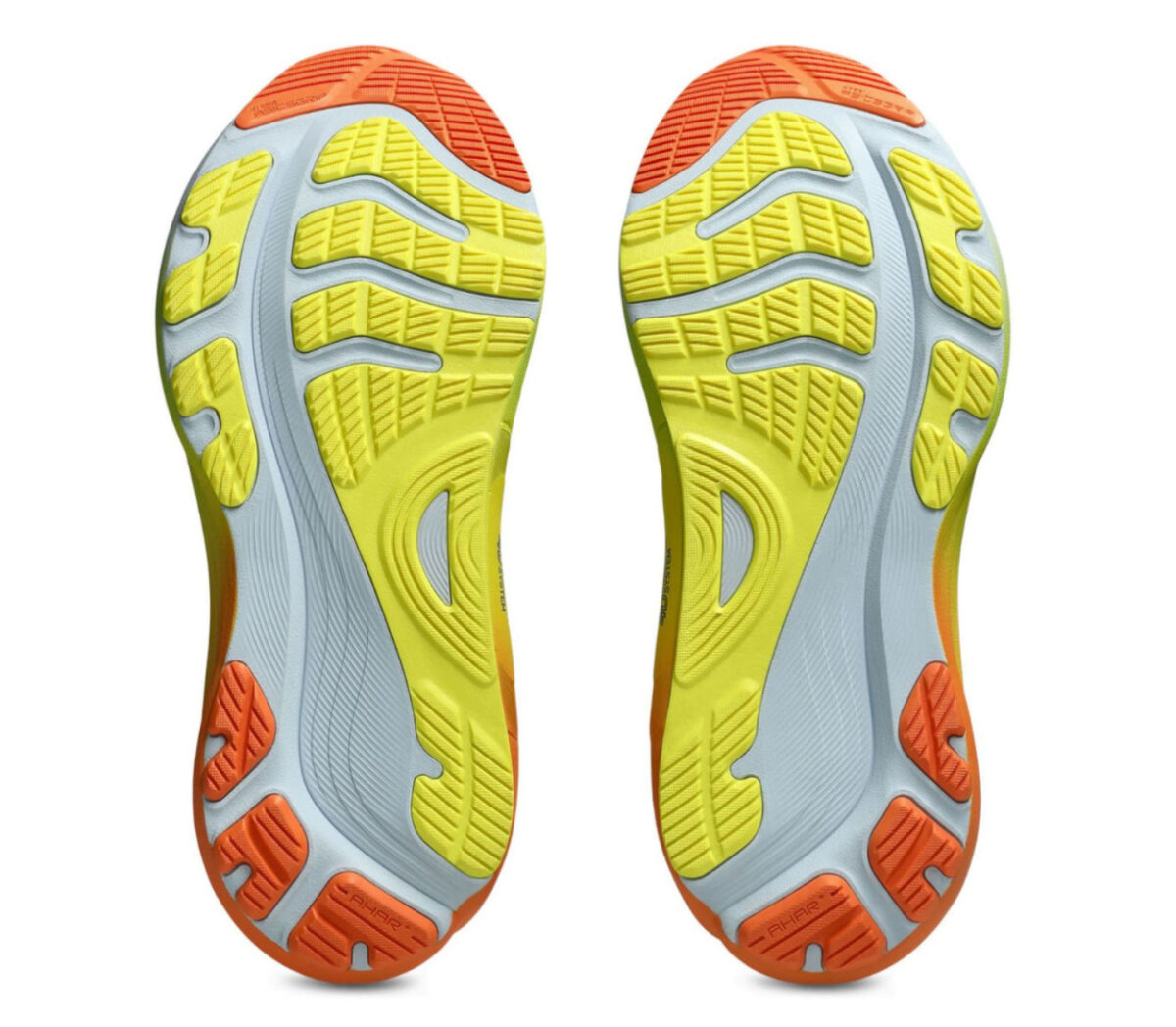 Suola Scarpa Asics Gel-Kayano 32 uomo grigia arancione