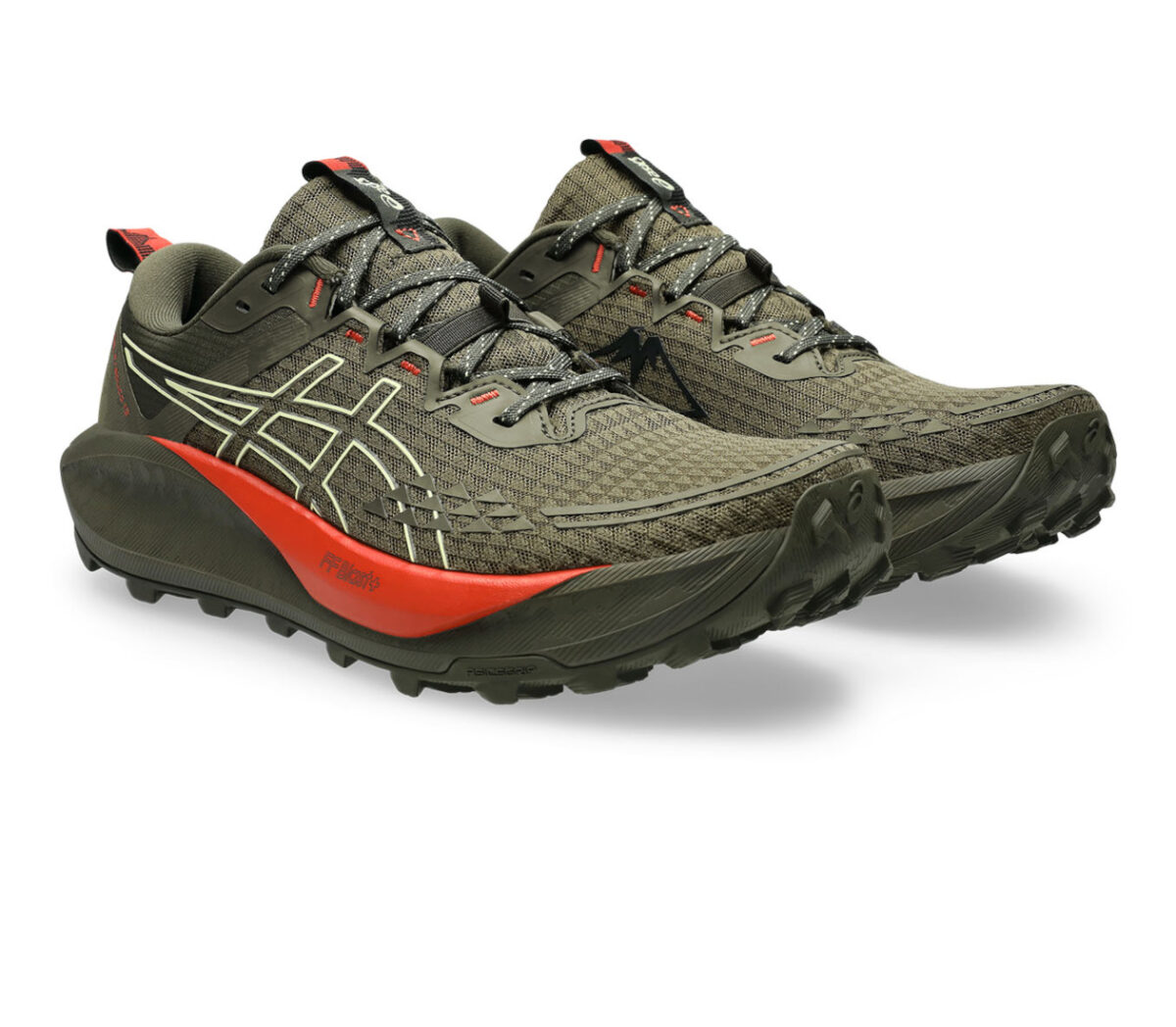 Coppia Scarpa Asics Gel-Trabuco 13 uomo Brown Stone Wheat Yellow
